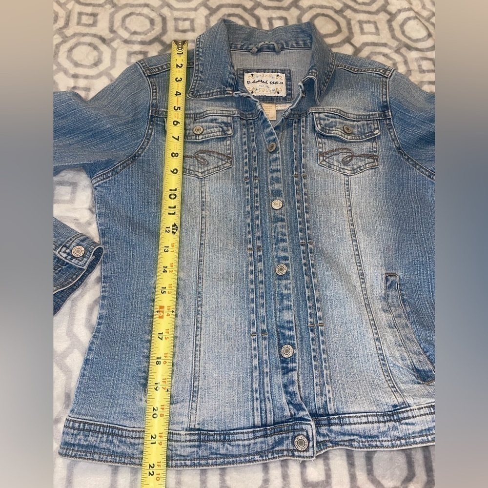 Vintage LIMITED Too Jean Jacket Size XXL - Picture 15 of 15